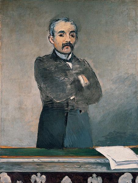 Portrait of Georges Clemenceau, Edouard Manet